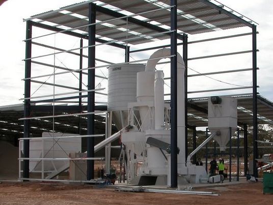 高壓磨粉機，專利改進磨粉機械